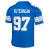 Aidan Hutchinson Detroit Lions Nike Youth Game Jersey - Blue - Alt2