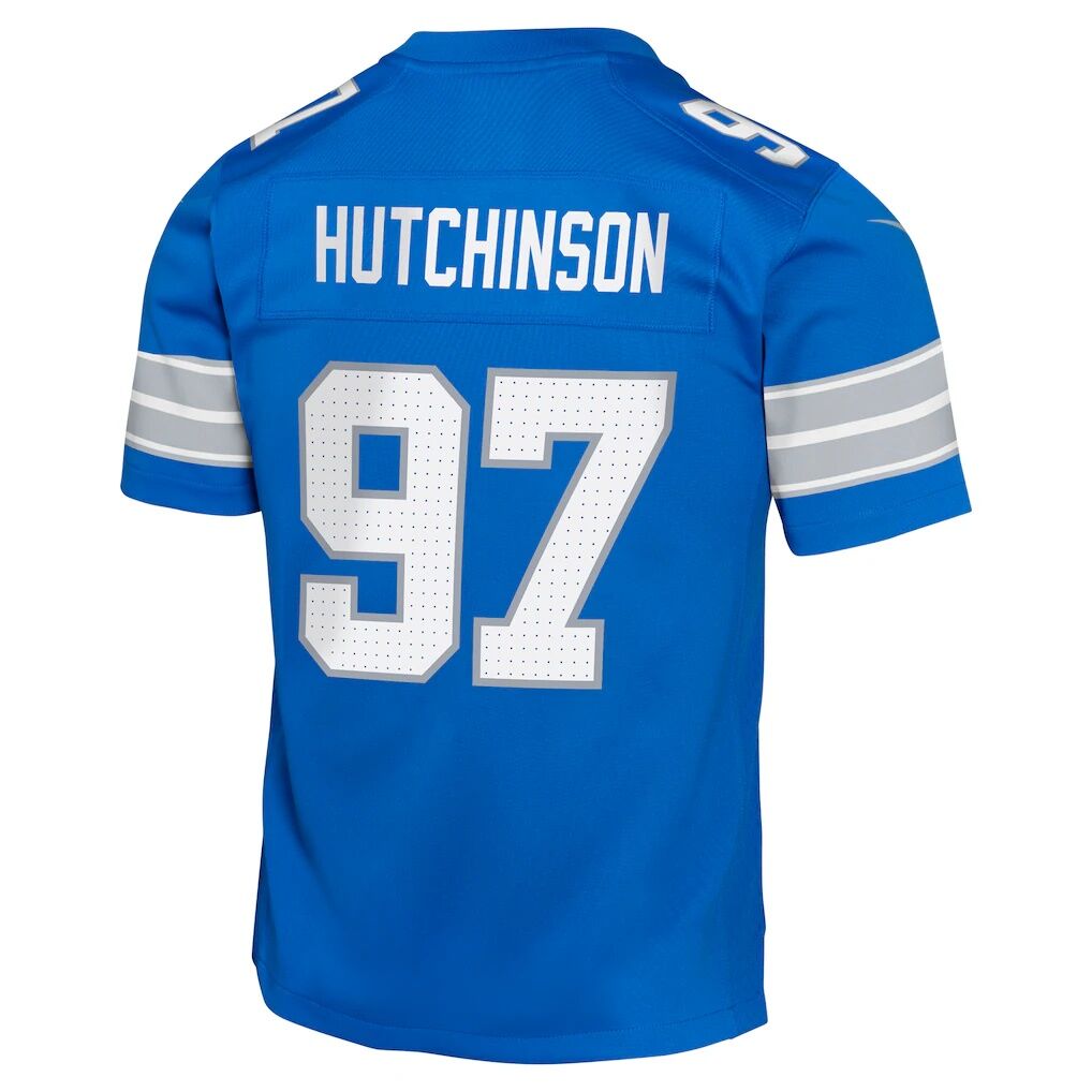 Aidan Hutchinson Detroit Lions Nike Youth Game Jersey