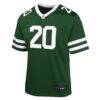 Breece Hall New York Jets Nike Youth Game Jersey - Green - Side View