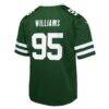 Quinnen Williams New York Jets Nike Youth Game Jersey - Green - Detail View