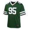 Quinnen Williams New York Jets Nike Youth Game Jersey - Green - Side View