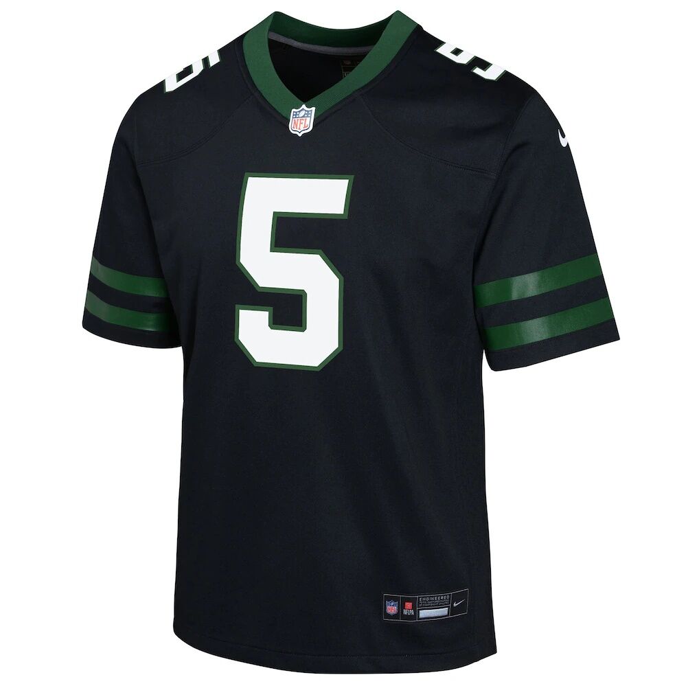 Garrett Wilson New York Jets Nike Youth Game Jersey