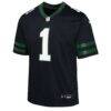 Ahmad Sauce Gardner New York Jets Nike Youth Game Jersey - Black - Side View