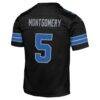 David Montgomery Detroit Lions Nike Youth Game Jersey - Black - Detail View