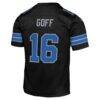 Jared Goff Detroit Lions Nike Youth Game Jersey - Black - Detail View