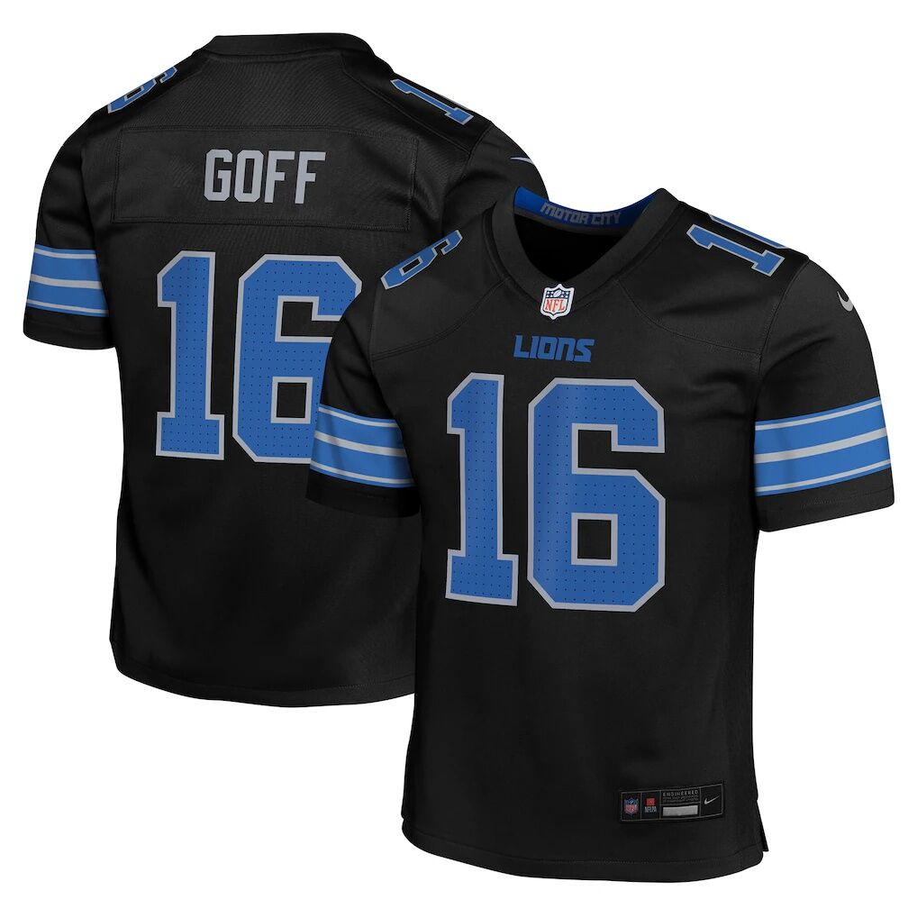 Jared Goff Detroit Lions Nike Youth Game Jersey