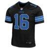 Jared Goff Detroit Lions Nike Youth Game Jersey - Black - Side View