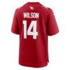 Michael Wilson Arizona Cardinals Nike Team Game Jersey - - Detail View