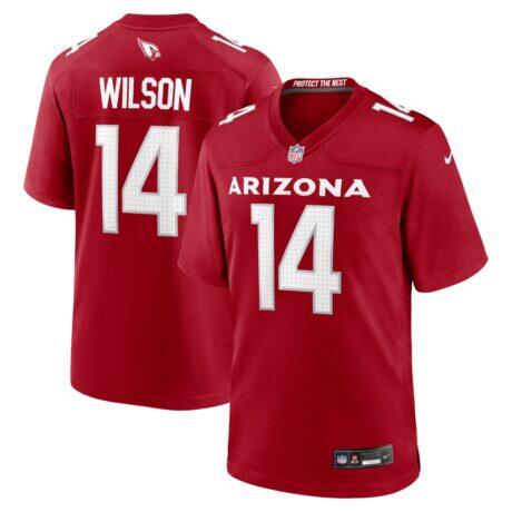Michael Wilson Arizona Cardinals Nike Team Game Jersey - - Front View