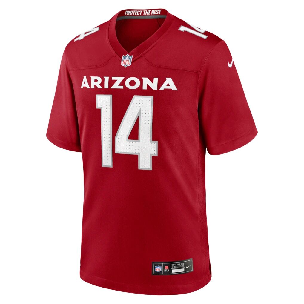 Michael Wilson Arizona Cardinals Nike Team Game Jersey -  Cardinal