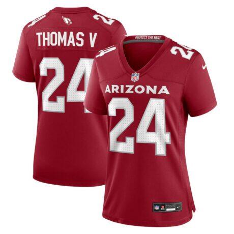 Starling Thomas V Arizona Cardinals Nike Women's Team Game Jersey - - Front View