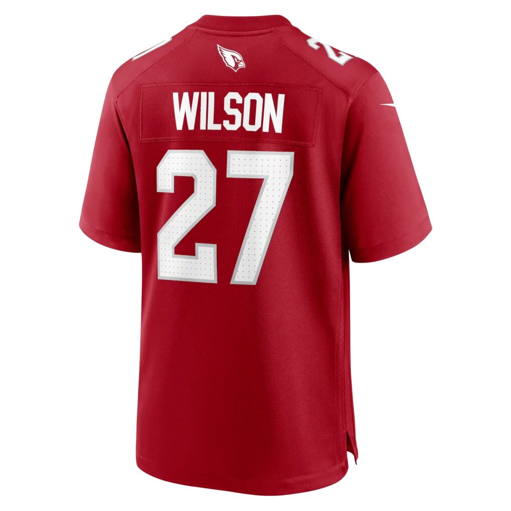 Divaad Wilson Arizona Cardinals Nike Team Game Jersey -  Cardinal