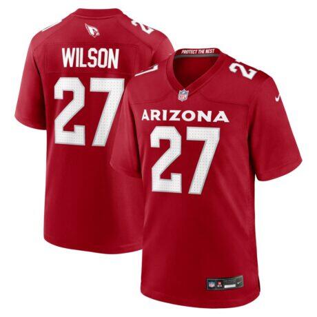 Divaad Wilson Arizona Cardinals Nike Team Game Jersey - - Front View