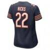 Elijah Hicks Chicago Bears Nike Women's Team Game Jersey - Navy - Detail View