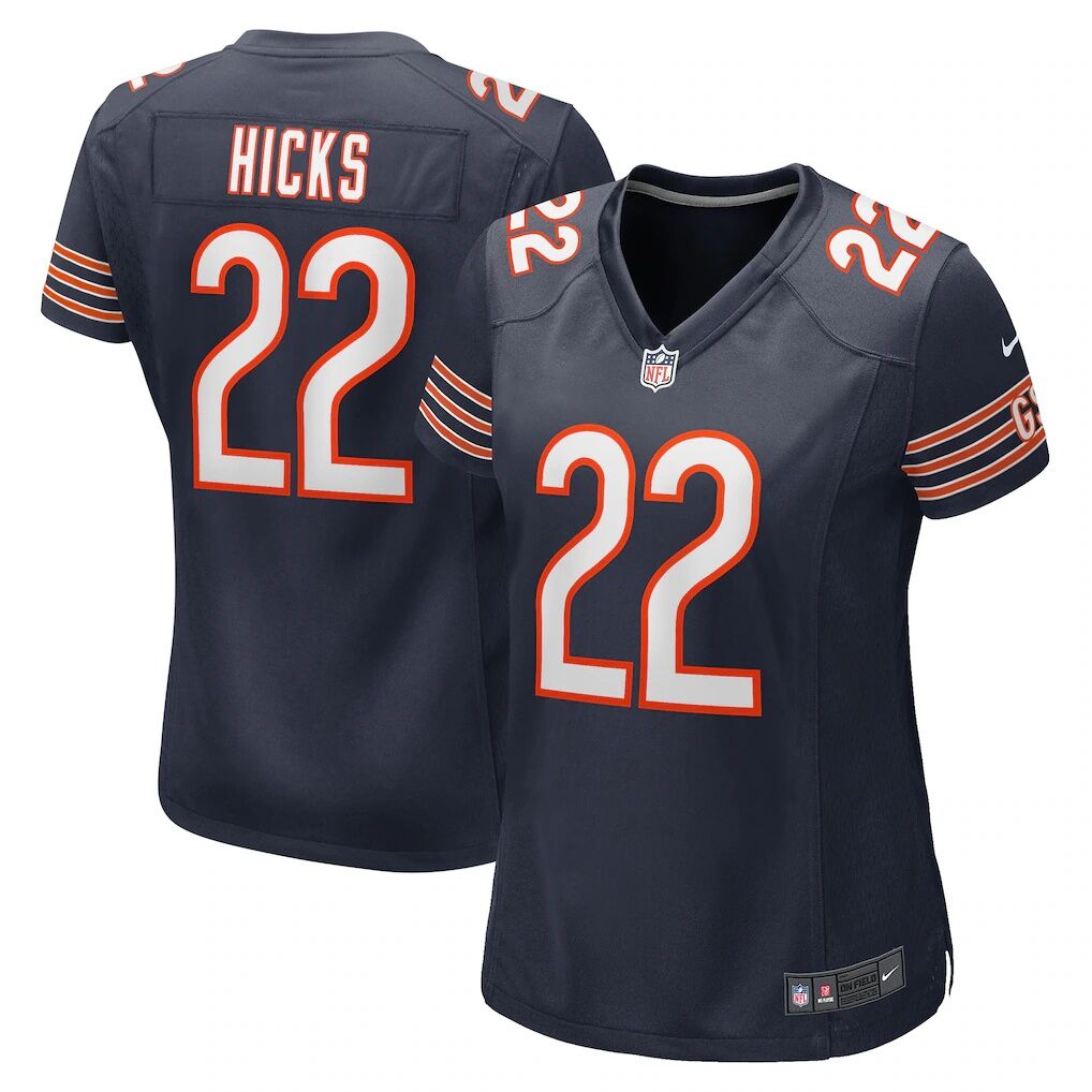Elijah Hicks Chicago Bears Nike Women's Team Game Jersey