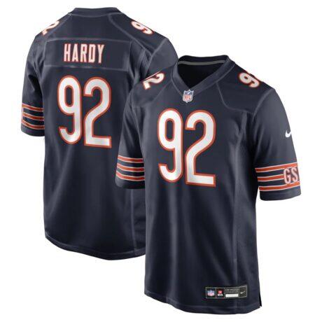 Daniel Hardy Chicago Bears Nike Team Game Jersey - Navy - Front View