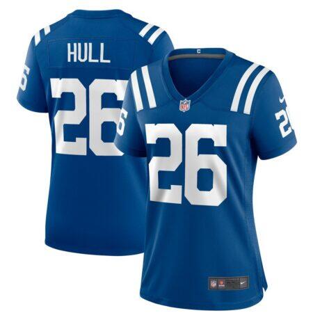 Evan Hull Indianapolis Colts Nike Women's Team Game Jersey - - Front View