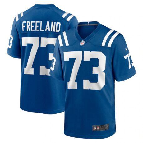 Blake Freeland Indianapolis Colts Nike Team Game Jersey - - Front View