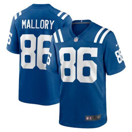 Will Mallory Indianapolis Colts Nike Team Game Jersey - - Front View