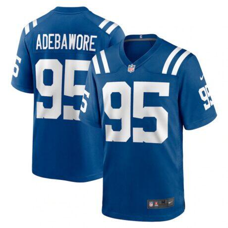 Adetomiwa Adebawore Indianapolis Colts Nike Team Game Jersey - - Front View