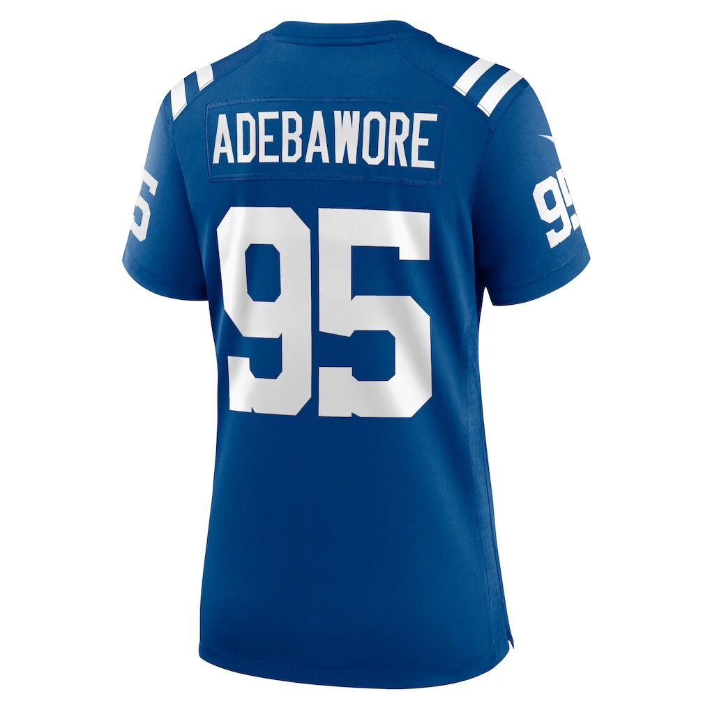 Adetomiwa Adebawore Indianapolis Colts Nike Women's Team Game Jersey -  Royal