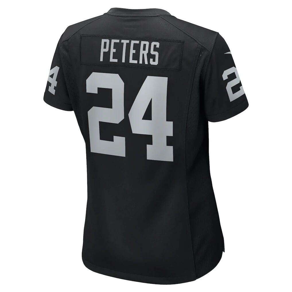 Marcus Peters Las Vegas Raiders Nike Women's Team Game Jersey