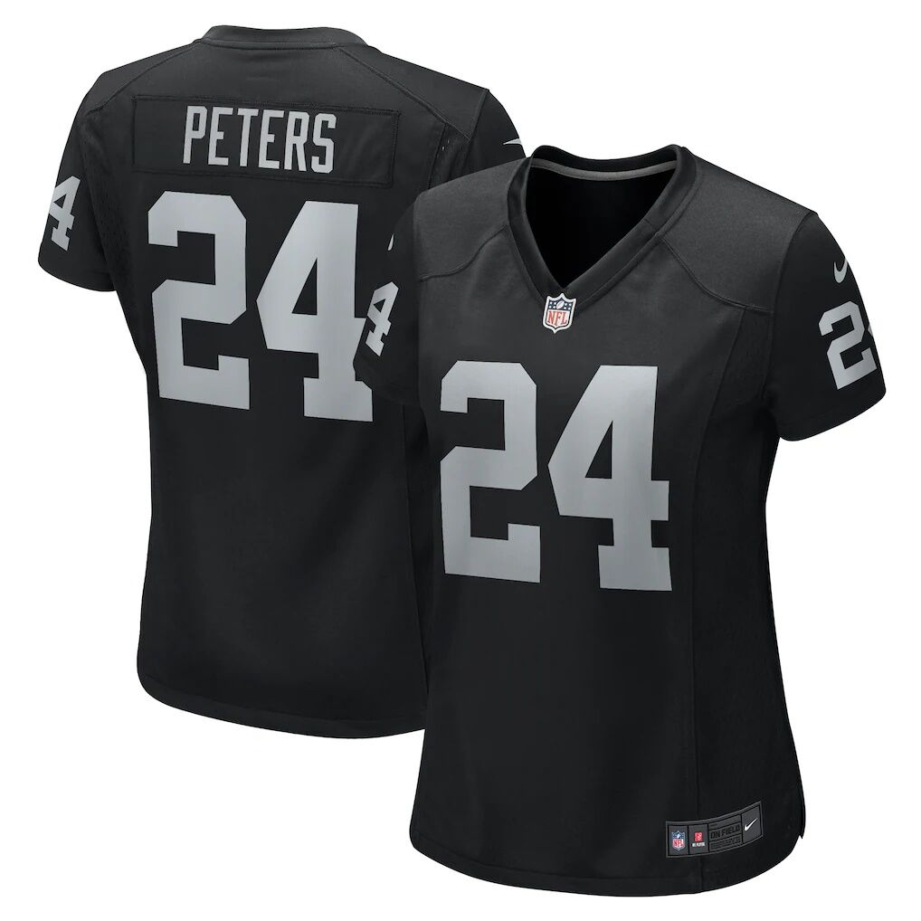 Marcus Peters Las Vegas Raiders Nike Women's Team Game Jersey
