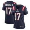 Bryce Baringer New England Patriots Nike Women's Game Jersey - Navy - Front View