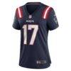 Bryce Baringer New England Patriots Nike Women's Game Jersey - Navy - Side View