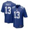 Jalin Hyatt New York Giants Nike Team Game Jersey - - Front View