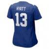 Jalin Hyatt New York Giants Nike Women's Team Game Jersey - - Detail View