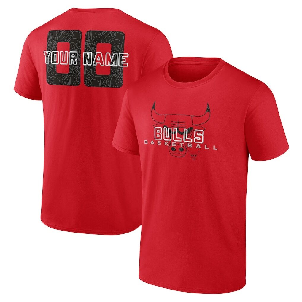 Chicago Bulls Stellar Personalized Name & Number T-Shirt