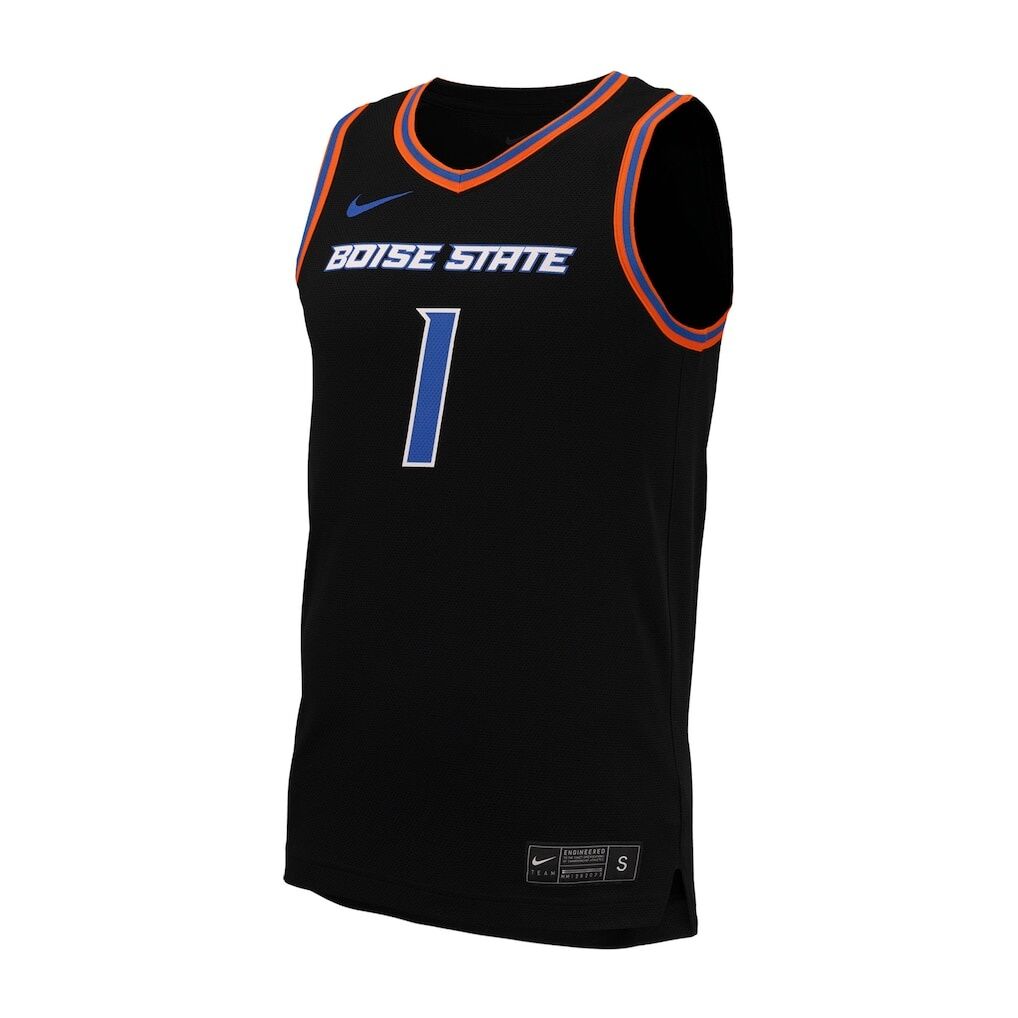 #1 Boise State Broncos Nike Replica Basketball Jersey