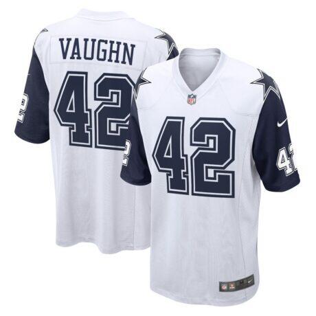 Deuce Vaughn Dallas Cowboys Nike Alternate Game Team Jersey - White - Front View