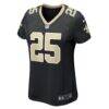 Kendre Miller New Orleans Saints Nike Women's Team Game Jersey - Black - Side View