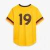 Tony Gwynn San Diego Padres Mitchell & Ness Authentic Batting Practice Jersey - Gold - Detail View