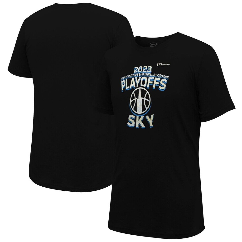 Chicago Sky Stadium Essentials Unisex 2023 WNBA Playoffs Dust T-Shirt