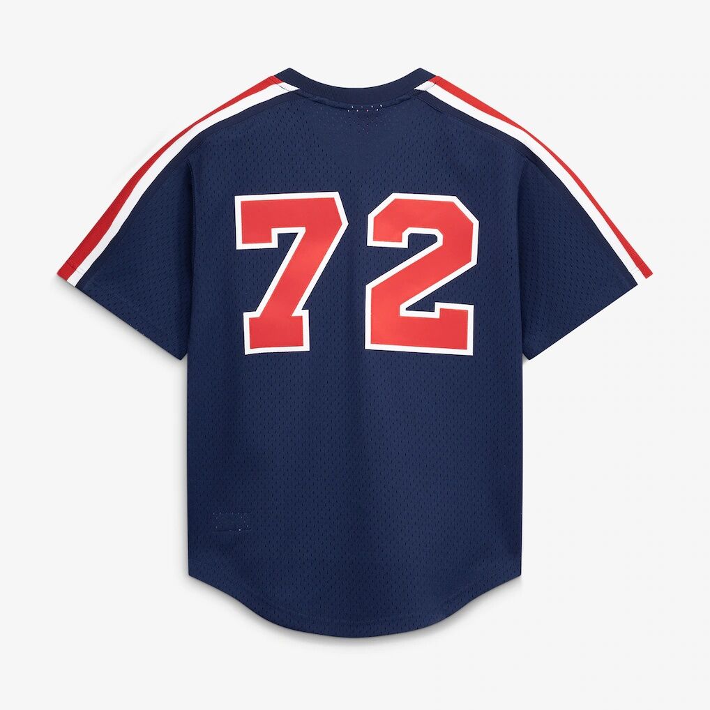 Carlton Fisk Chicago White Sox Mitchell & Ness Authentic Batting Practice Jersey