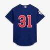 Greg Maddux Chicago Cubs Mitchell & Ness Cooperstown Collection 2005 Batting Practice Jersey - - Detail View