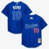 Hideo Nomo Los Angeles Dodgers Mitchell & Ness Cooperstown Collection 2004 Batting Practice Jersey - - Front View