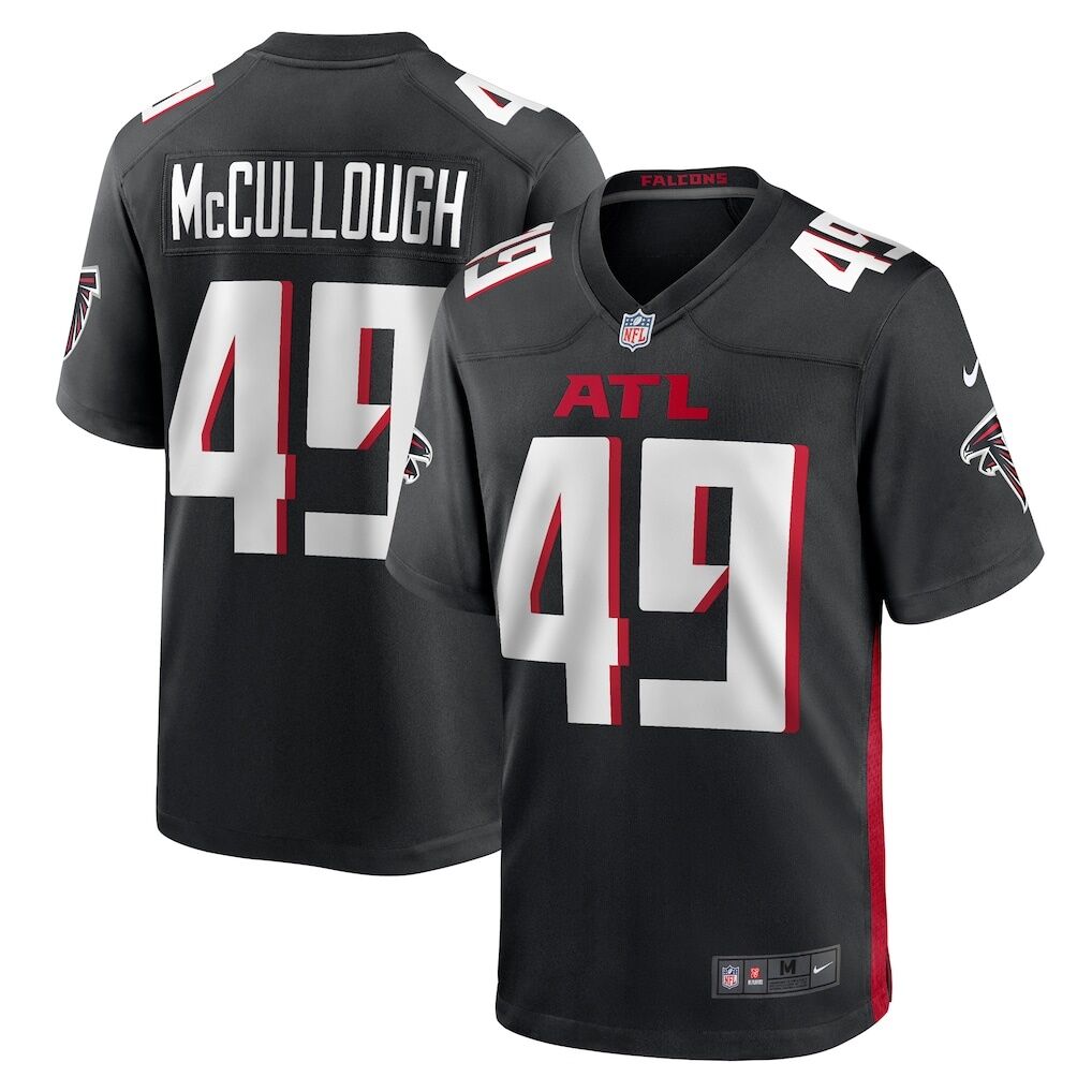 Liam McCullough Atlanta Falcons Nike Team Game Jersey