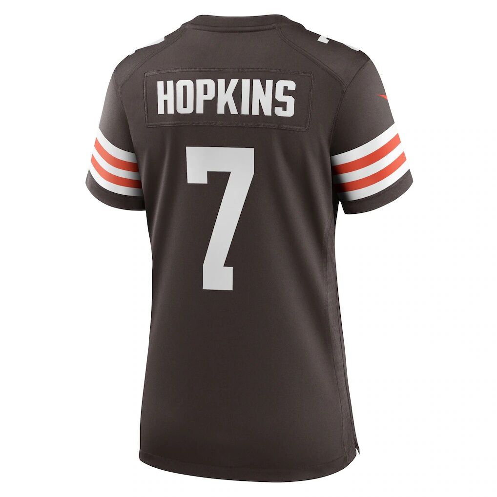 Dustin Hopkins Cleveland Browns Nike Women's Team Game Jersey
