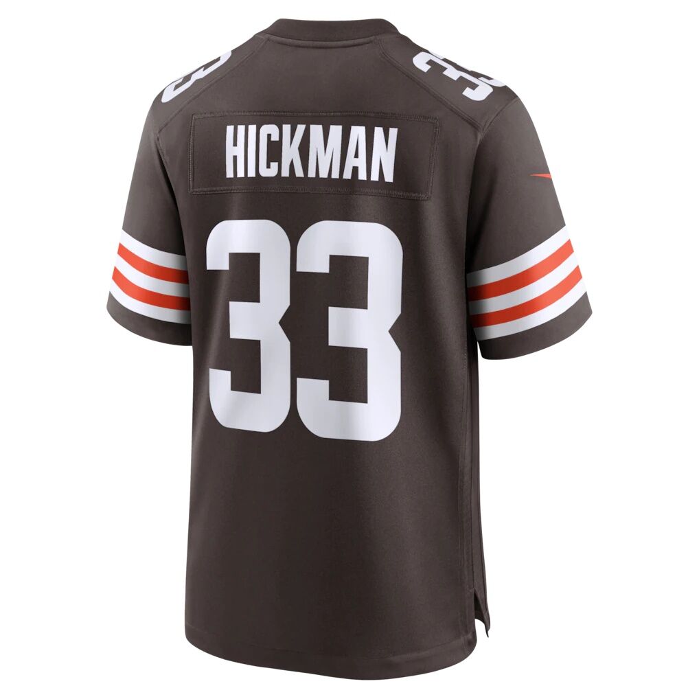 Ronnie Hickman Cleveland Browns Nike Team Game Jersey