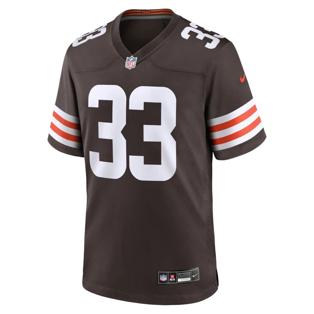 Ronnie Hickman Cleveland Browns Nike Team Game Jersey