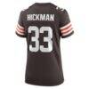 Ronnie Hickman Cleveland Browns Nike Women's Team Game Jersey - Brown - Detail View
