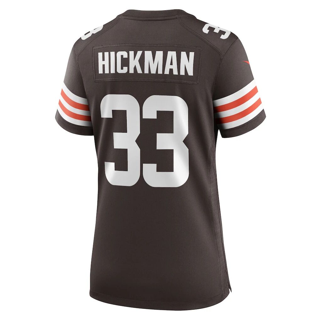 Ronnie Hickman Cleveland Browns Nike Women's Team Game Jersey