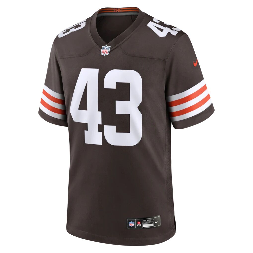 Mohamoud Diabate Cleveland Browns Nike Team Game Jersey