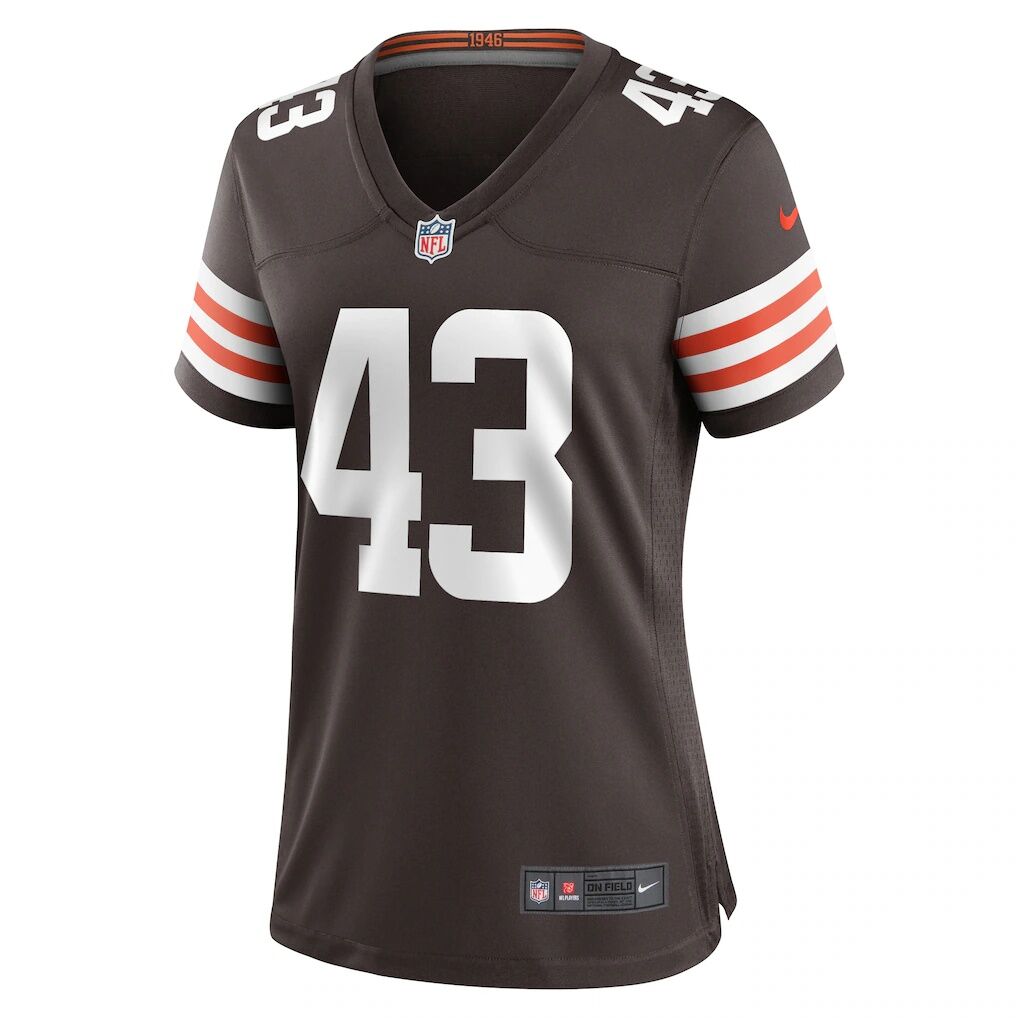 Mohamoud Diabate Cleveland Browns Nike Women's Team Game Jersey