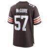 Isaiah McGuire Cleveland Browns Nike Team Game Jersey - Brown - Detail View