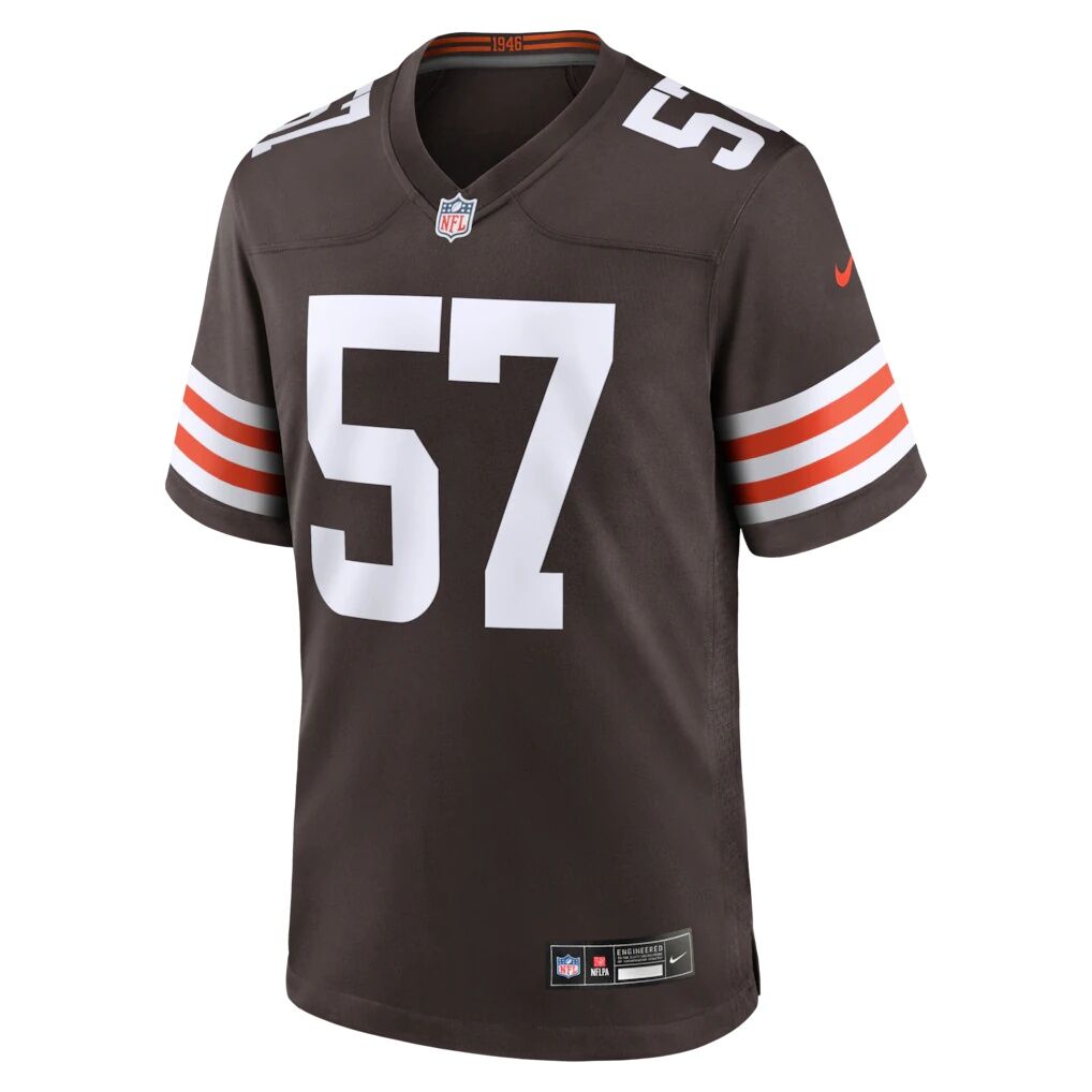 Isaiah McGuire Cleveland Browns Nike Team Game Jersey